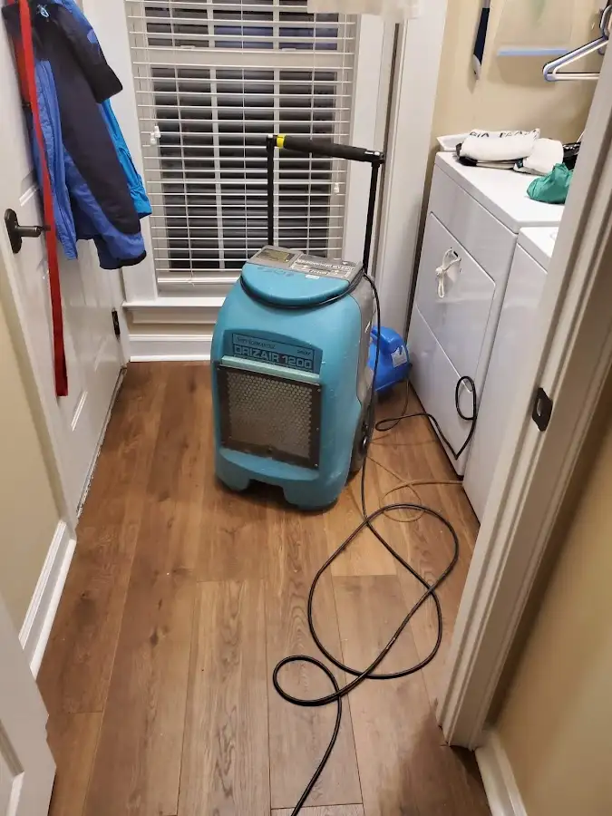 Commercial dehumidifier deployed for Flood Damage Cleanup in Macedonia