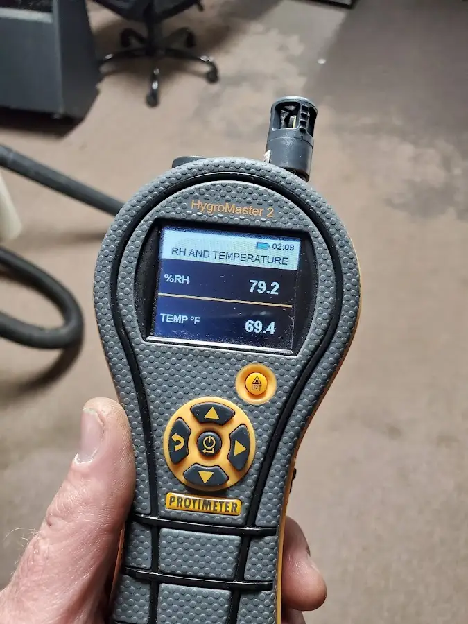 Moisture meter humidity assessment for Fire & Smoke Damage Restoration in Macedonia